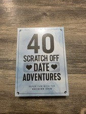40 Scratch Off Date Night Adventure Cards   Fun, Exciting  Romantic Couples New