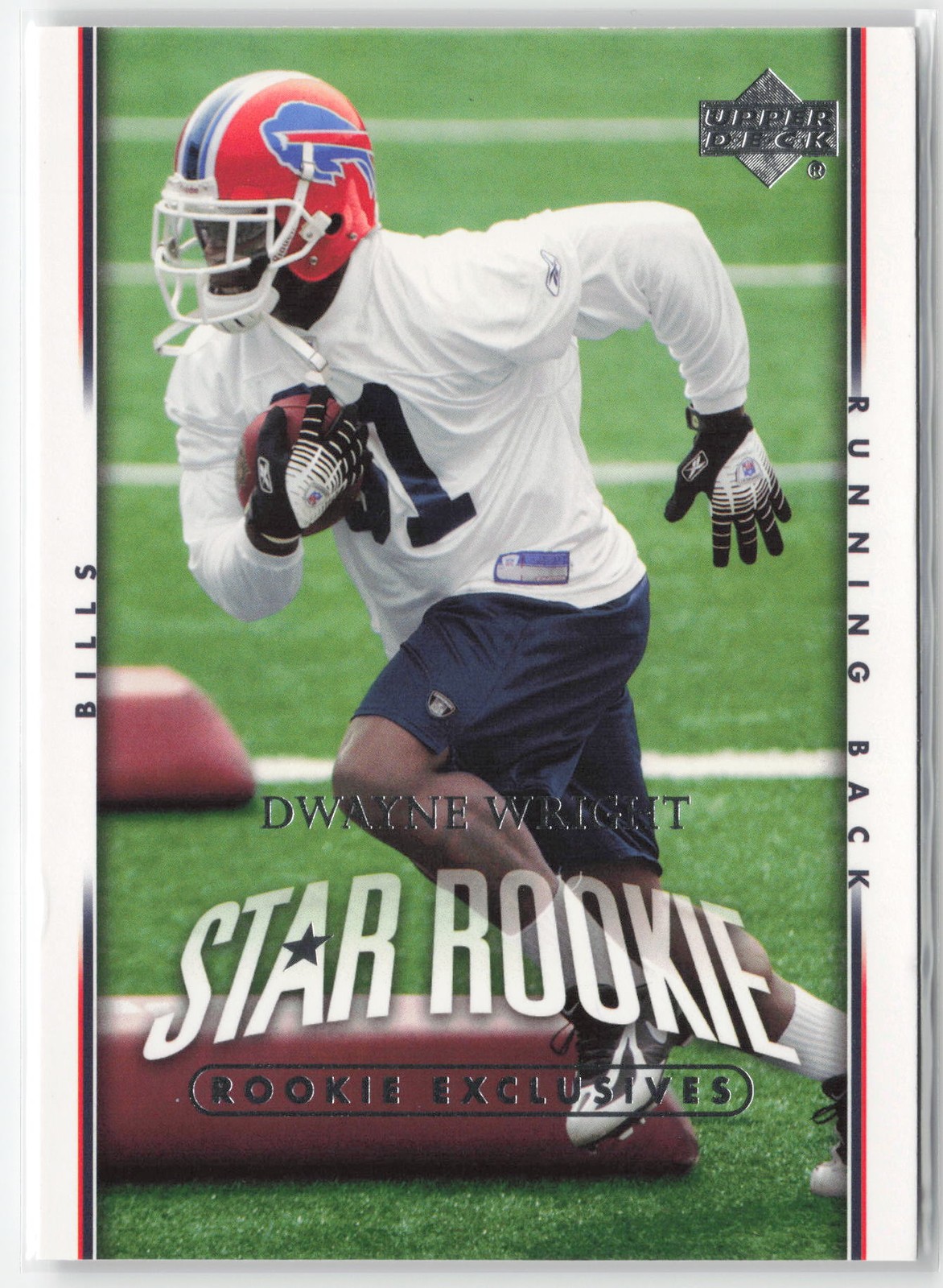 2007 Upper Deck #213 Dwayne Wright Rookie Exclusives Star Rookies