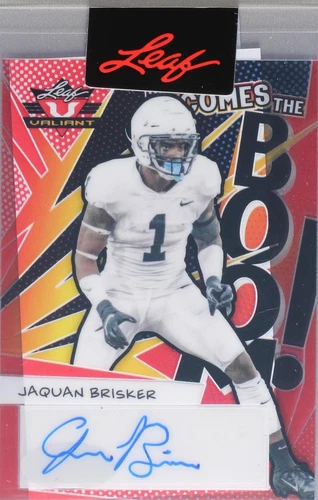 2022 Leaf Valiant Jaquan Brisker #HB-JB1