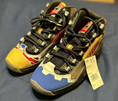 Reebok Question Mid x Power Rangers Megazord Shoes GY0590 Men's