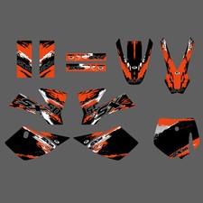 Kit Decalcomanie Grafiche Sfondo Per KTM SX 50 2002 2003 2004 2005 2006 2007 2008