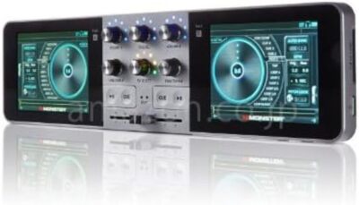 Monster GO DJ Portable Mixer Digital Turntable with LCD Touch Screen