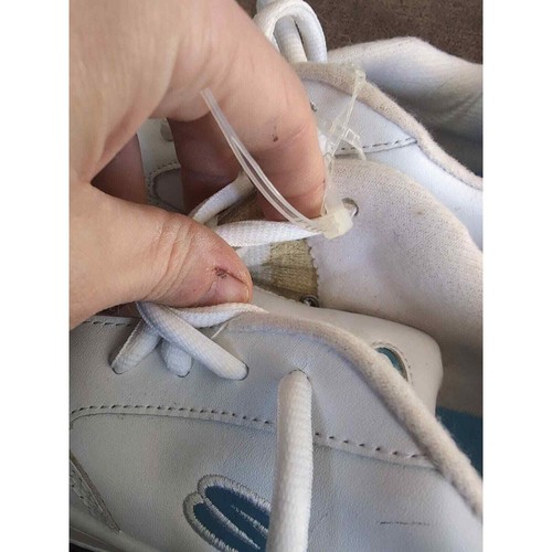 VTG Y2K Skechers white shoes New With Minor Defects. ULTRA RARE - Picture 7 of 9