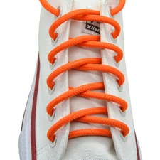 2 Pairs Round Athletic Sport Sneaker "Orange" 27,36,45,54" String Shoelace