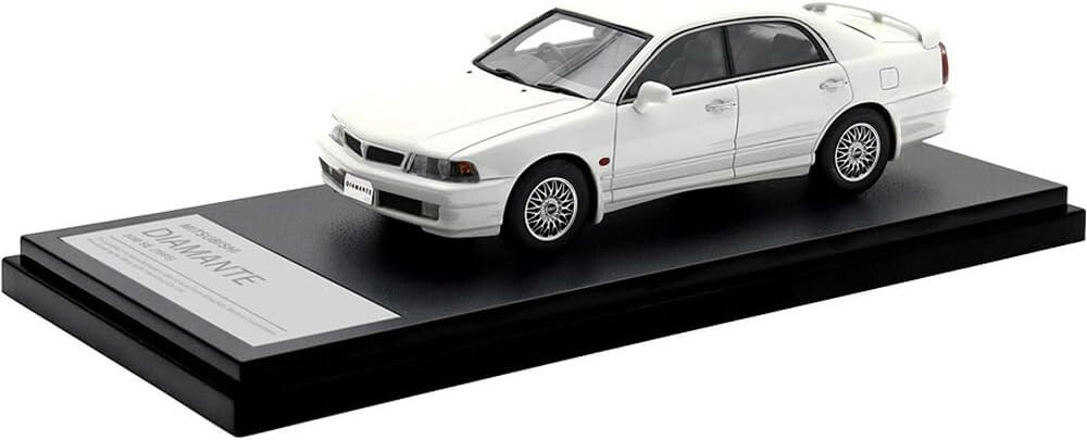 402-703 Hi-Story 1/43 三菱 DIAMANTE 30M SE Hi Story 1/43 MITSUBISHI DIAMANTE 30M SE (1995) Fairy White