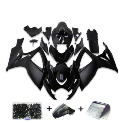 FK Injection Matte Black Fairing Fit for  2006 2007 GSXR 600 750 K6 y004