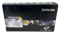 Lexmark C734A1YG Toner Original Gelb FüR C734/X734/C736/X736/X738/C736N