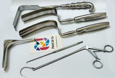 Sacrospinous fixation vaginal miya hook ligature set forceps breisky Gynaecology