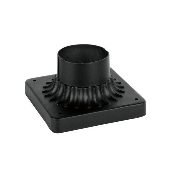 Livex Lighting 7507-04 Outdoor Pier Mount Adaptors Black