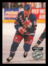 Doug Weight #263 1991-92 Pro Set Platinum New York Rangers