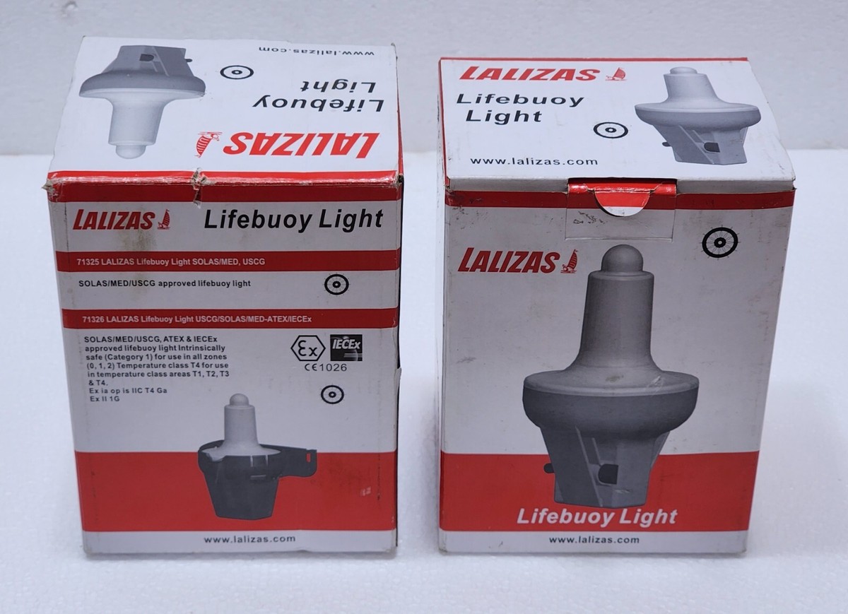 その他 1005-33 LALIZAS 71326 LIFEBUOY LIGHT SOLAS/MED/USCG-ATEX/IECEx Expiry