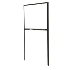 New 18 In. X 24 In. Metal Sign Frame, Double-Leg Design, Stable, Highly Durable