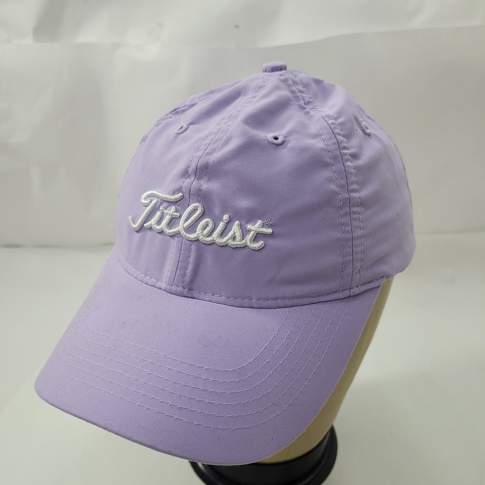 Titleist Women's Golf Cap Hat Hook & Loop Lavender eBay