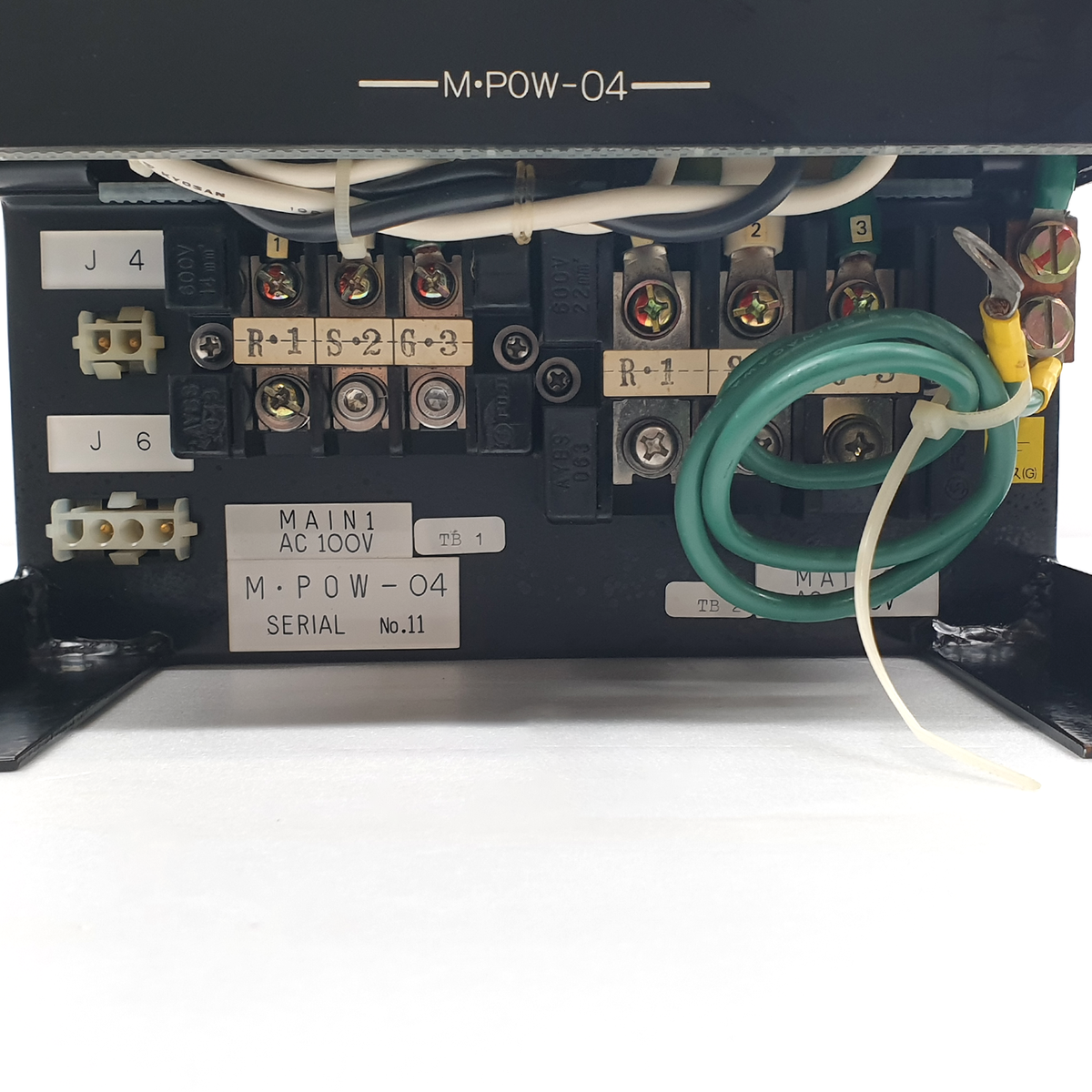 Used] TEL TOKYO ELECTRON LIMITED AC POWERBOX M-POW04 EXPEDITED