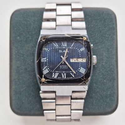Vintage Soviet USSR RUSSIAN Watch Slava AUTOMATIC 27
