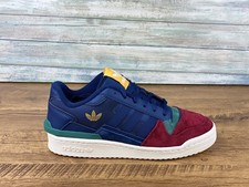 Adidas Forum Exhibit Low 2 Uomo HQ7116 Blu Borgogna Sneaker Nuove Taglia a Scelta
