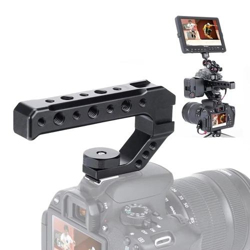 DSLR Camera Top Handle Grip Mirrorless Smallrig Cold Shoe Adapter Mount - Picture 2 of 18