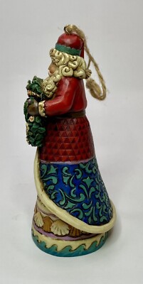 2009 Jim Shore Heartwood Creek BEACH SANTA Hanging Ornament  display picture 1