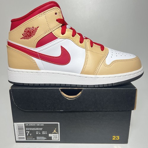 jordan 1 mid womens red