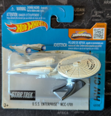  Hot Wheels U.S.S Enterprise NCC-1701 * OVP * 43/250 * 2015