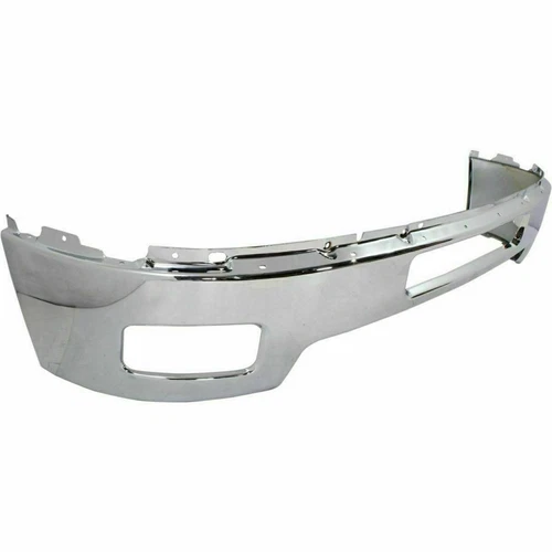 Front Bumper Chrome Steel Kit With Brackets For 2011-2014 Silverado 2500HD 3500 - Bild 5 von 24
