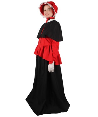 white christmas dresses Christmas Caroler Costume main image 1