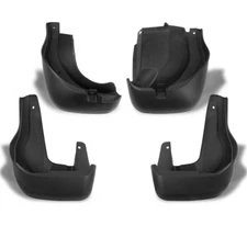 12-15 HONDA CR-V CRV MUD FLAPS SPLASH GUARD MUDGUARD BLACK 4PCS FRONT+REAR COMBO
