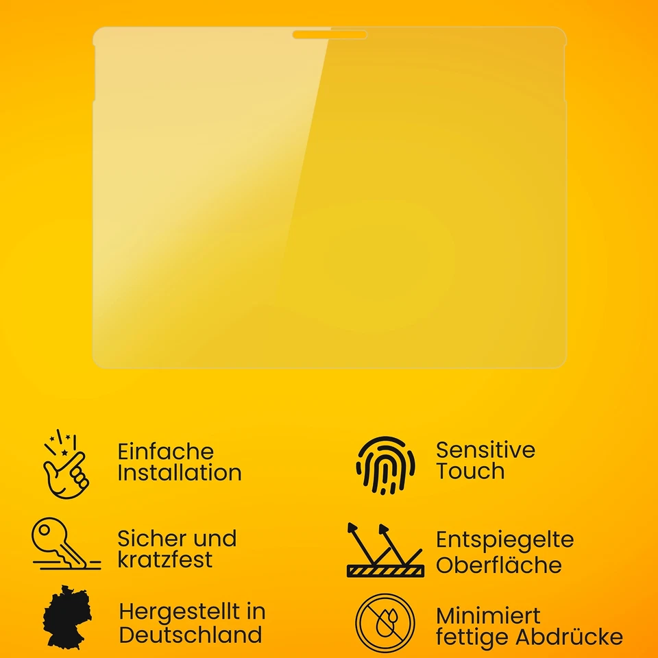atFoliX 2x Displayfolie für Chuwi Hi10 Max Schutzfolie matt&stoßfest Folie - Bild 3 von 4