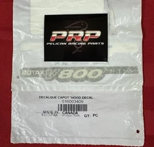 BRP OEM Ski-doo Rotax V800 4-Tec Decal , 516003409 *NEW*