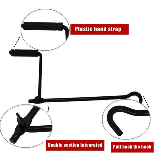 Car Jack Folding Handle Scissor Jack Rocker General Jacks Helper Auto Repair Too - Picture 9 of 9