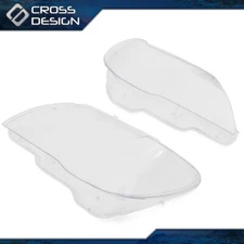 Fit For 2005-08 BMW 7 Series E66 L&R Side Headlight Lens Headlamp Cover