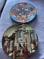 2 Vintage Circular Puzzles