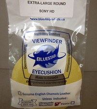 Bluestar Extra Large Round Natural Microfiber Eyepiece Eye Cushion Viewfinder