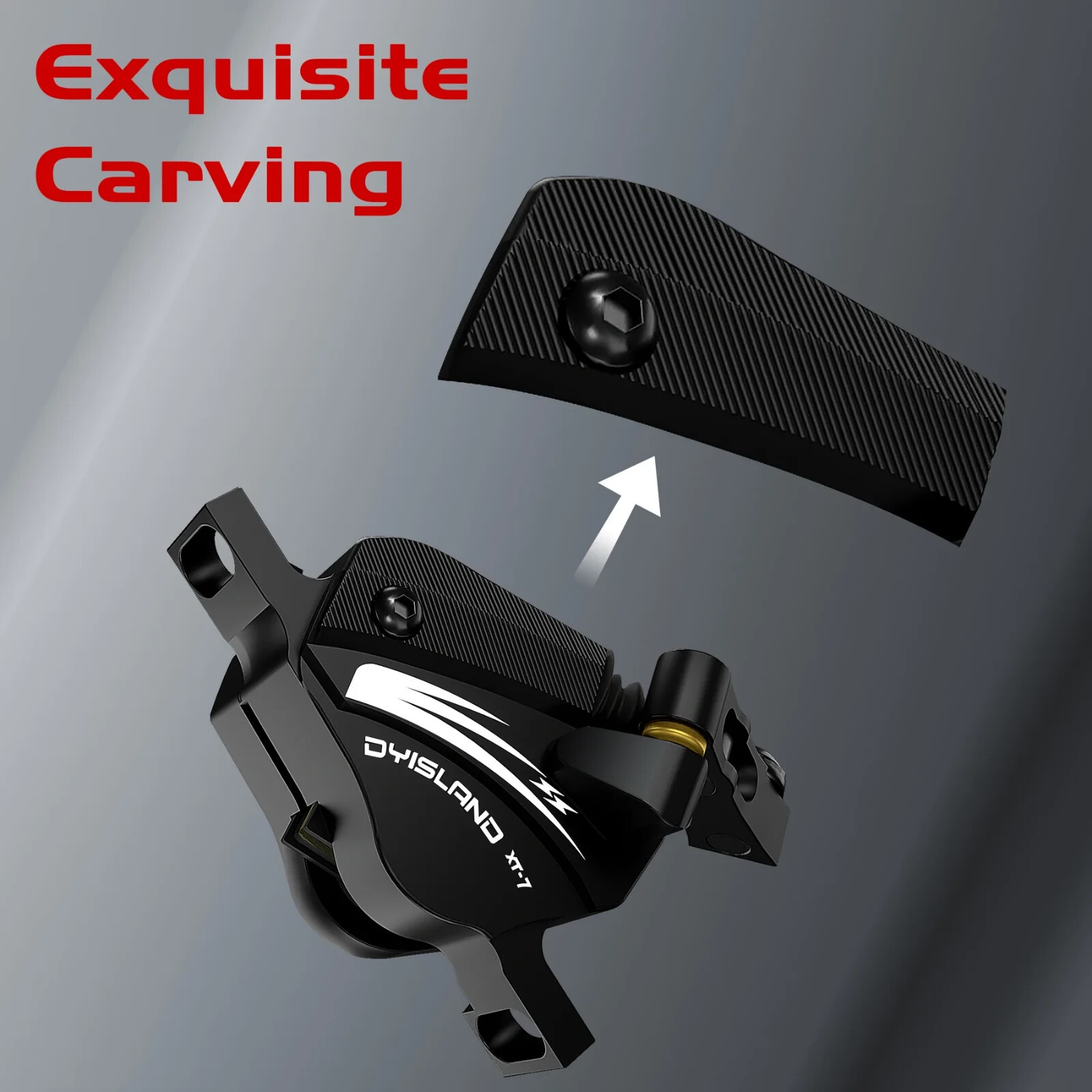 Genuine New DYIsland XT-7 Cable Operated Calipers , Front & Rear