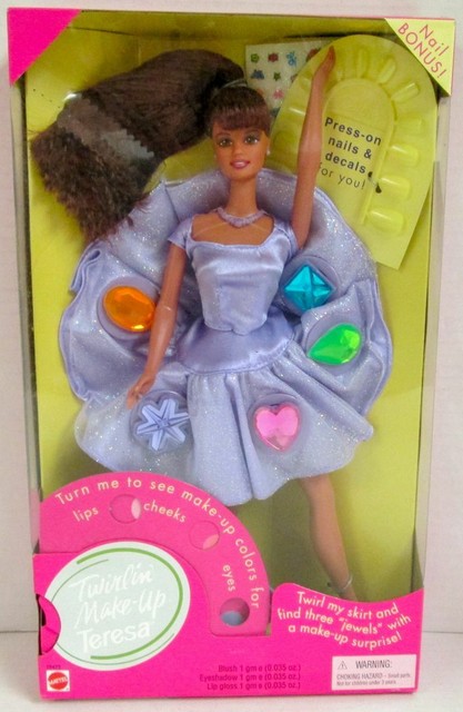 twirlin make up barbie