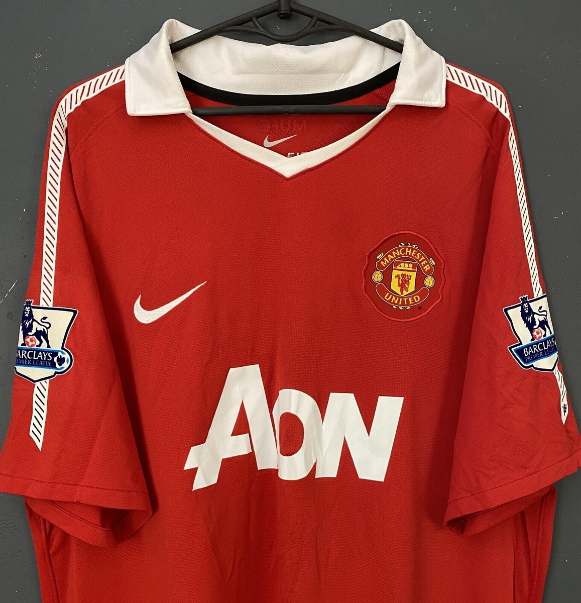 MENS MANCHESTER UNITED 2010/2011 RYAN GIGGS SOCCER FOOTBALL MENS MANCHESTER UNITED 2010/2011 RYAN GIGGS SOCCER FOOTBALL
