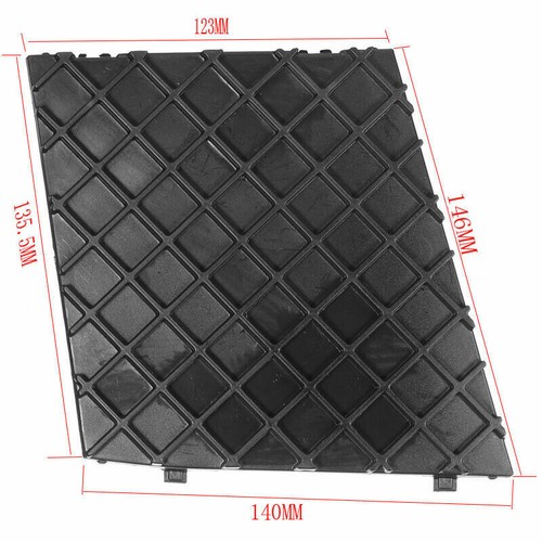 Right Side For BMW E60 E61 M Sport Lower Bumper Black Cover Mesh Grille Trim - Picture 7 of 8