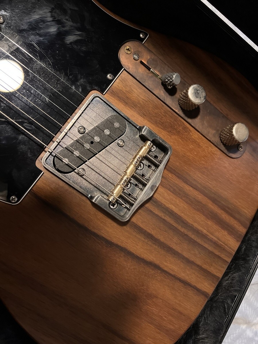 2018-Warmoth lic. By Fender Rosewood Telecaster Custom. Beautiful