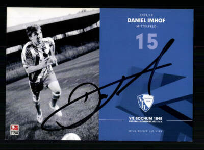 Daniel Imhof autograph card VFL Bochum 2009-10 1st card original signed