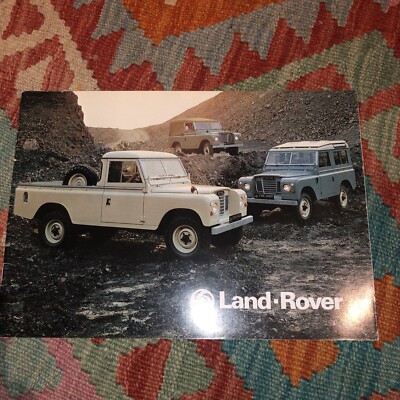 Land Rover Prospekt 1977 - 88'' SWB 109'' LWB Kombi - Hardtop - Abholung