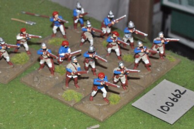 28mm renaissance / elizabethan - 16 shot metal - (100662)