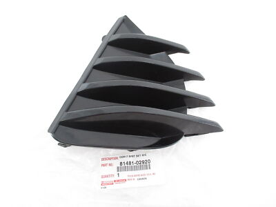 Genuine OEM Toyota 81481-02920 Fog Lamp Hole Cover Trim | eBay