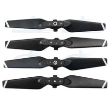 2pairs 4730F Quick-Release Foldable Propellers Blades Silver for DJI Spark Drone