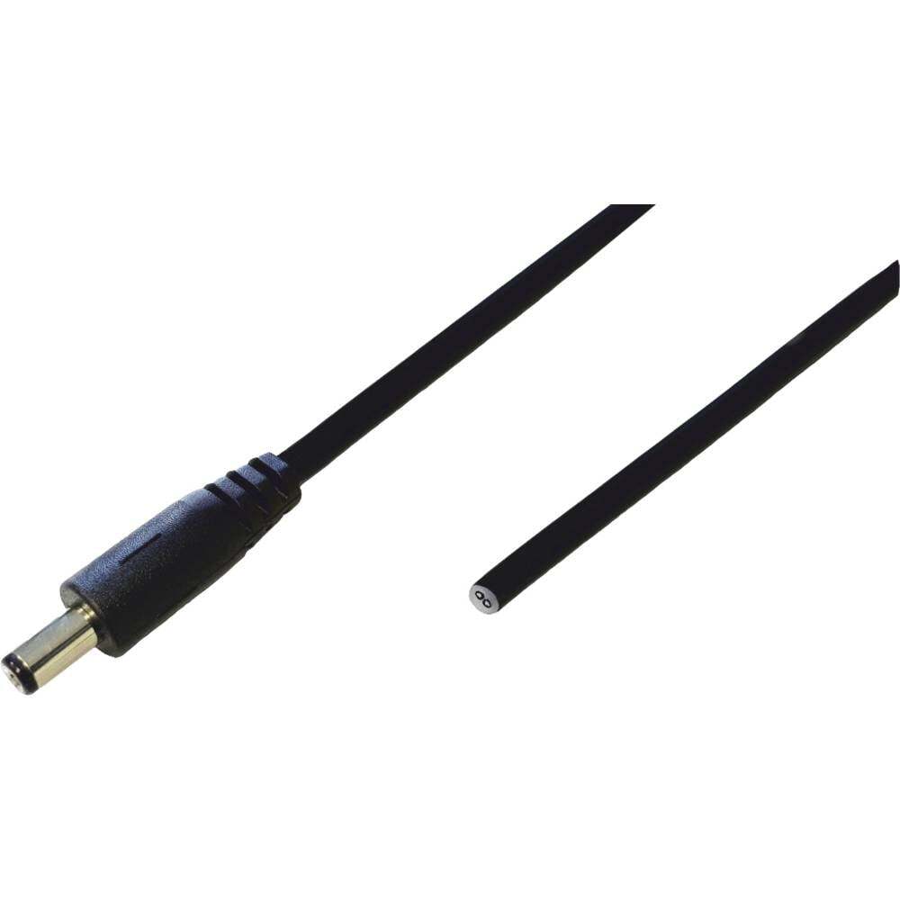 BKL Electronic 075924 Connettore DC Spina cava CC - 4 mm 1.7 mm 2 m 1 pz.