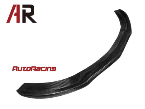 Carbon Fiber Front Lip Cover For 13-16 M-Benz W117 CLA200 CLA250 w/ AMG Package - Foto 2 di 2