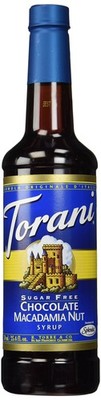 Sugar Free Chocolate Macadamia Nut Syrup 750 ml