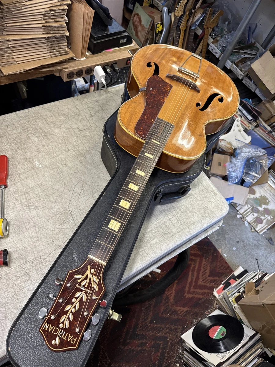 harmony silver tone ヴィンテージ　フルアコ　ハードケース付き harmony guitar case products for sale | eBay