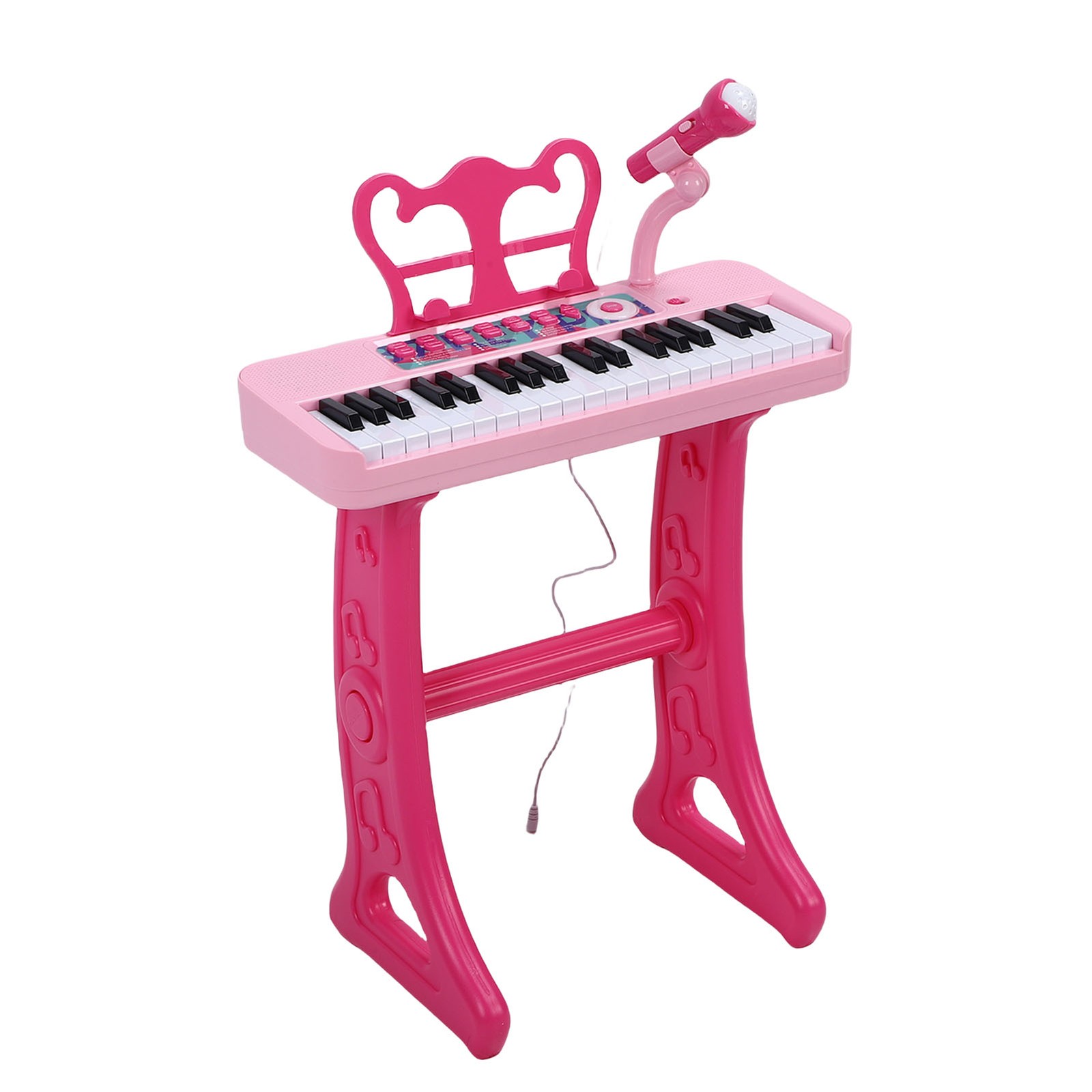 Tastiera Pianoforte Bambino 37 Tasti Giocattolo Bambini Elettronica Educativa Musicale