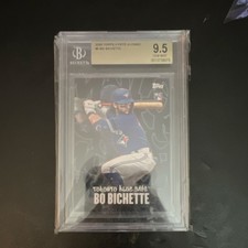 Topps 2020 X Pete Alonso Bo Bichette #6 Rookie BGS 9.5 Toronto Blue Jays