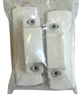 2 Sostegno Calamita Bianco per Veneziane Gardinia Cod. Wd 7040 in plastica